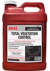 RM43 43-Percent Glyphosate Plus Weed Preventer Total Vegetation Control