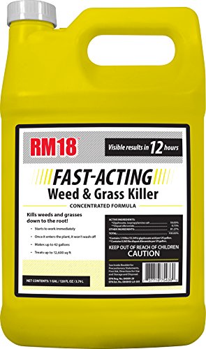 RM18 Fast-Acting Weed & Grass Killer review